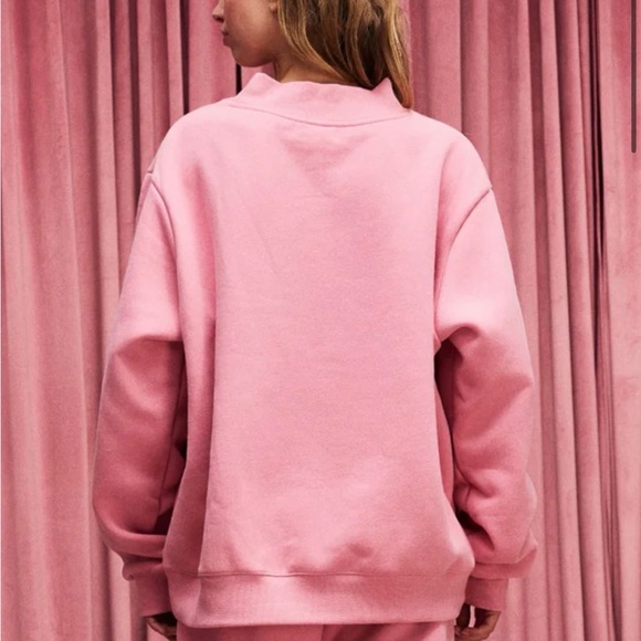 Pink parke mock neck - Picture 2 of 3